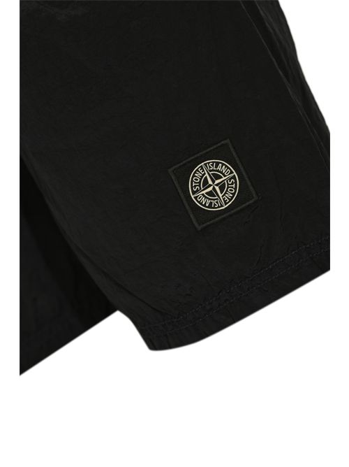 Pantaloncini da bagno B100004 in Nylon Metal Navy Blue STONE ISLAND | B100004S0043V0020